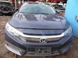 2017 Honda Civic LX Gray Sedan 2.0L AT #A24839